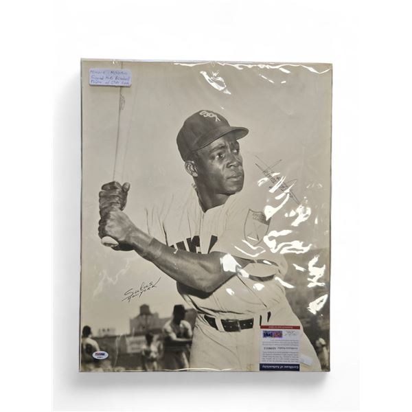 Minnie Minoso Autographed MLB Baseball Photo With PSA|DSA Coa