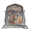 Image 1 : Vintage Swing Picture Frame With Deco Public Skating Scene