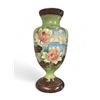 Image 1 : Vintage Hand Painted Floral Porcelain Vase Marked K