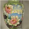 Image 3 : Vintage Hand Painted Floral Porcelain Vase Marked K