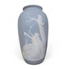 Image 1 : Vintage Art Deco Tharaud Limoges France Blue Vase