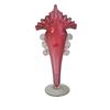 Image 1 : Victorian Cranberry Glass Frill Vase