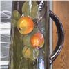 Image 2 : Antique Weller Louwelsa Hand Painted Pottery Tankard Pitcher