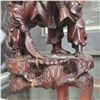 Image 4 : Chinese Rosewood Large Carved Figure Fisherman