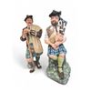 Image 1 : 2x Vintage Royal Doulton Figurines: The Laird & The Piper