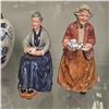 Image 4 : 2x Vintage Royal Doulton Porcelain Figurines: Teatime & The Cup Of Tea