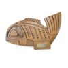 Image 1 : 1990 First Nations Hand Carved Fish Plaque Awarded To Curt Ketchum