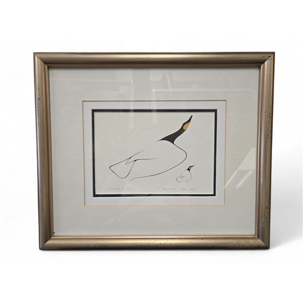 Benjamin Chee Chee "Mother & Child" Print