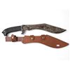 Image 2 : Vintage Large Knife & Leather Sheath