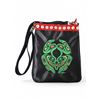 Image 1 : Golden Top Canadian Made First Nations Design Frog And Mother Of Pearl Button Side Bag