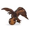 Image 1 : Vintage Hand Made Wooden Eagle Wall Plaque