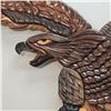 Image 3 : Vintage Hand Made Wooden Eagle Wall Plaque