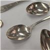 Image 4 : 400 Grams Of Assorted Silver Spoons: Sterling, Mexican 925, 800, Lion Marked