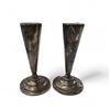 Image 1 : 2x Vintage JK Mexico Sterling .925 Silver Candle Stick Holders