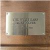 Image 2 : 1982 The Wyatt Earp .44 Revolver By The Franklin Mint Model Gun On Plaque