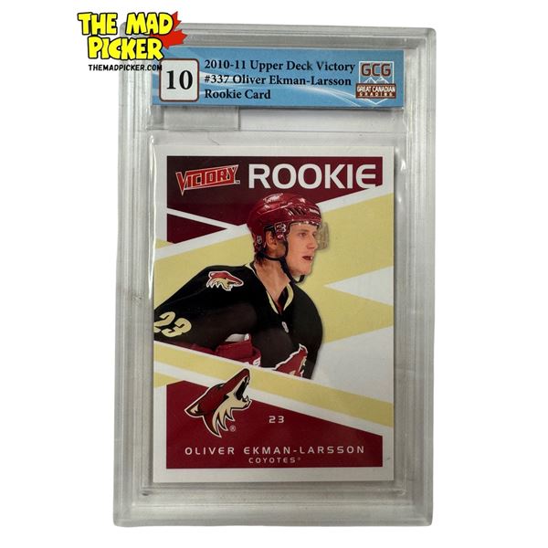 GCG 10 Oliver Ekman-Larsson Rookie Cards 2010-11 Upper Deck Victory Hockey Card