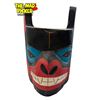 Image 2 : Vintage Stevie Charlie Signed First Nations Hand Carved & Painted Wolf Mask
