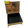 Image 2 : 2x Enamelled Poodle Smokers Accessories: Lighter & Cigarette Box
