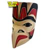 Image 3 : Vintage Stevie Charlie Signed First Nations Hand Carved & Painted Thunderbird Mask