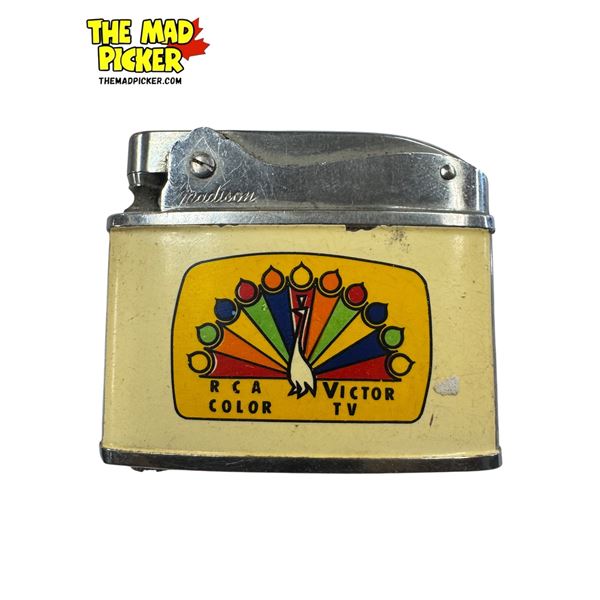 Vintage Madison RCA Victor Color TV Advertising Lighter