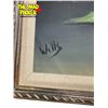 Image 2 : Vintage Wells Signed Original Oil On Canvas Still Painting