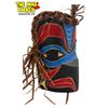 Image 3 : Vintage Stevie Charlie Signed First Nations Hand Carved & Painted Thunderbird Mask