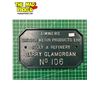 Image 3 : Vintage Cast Metal British Resin Products Plaque