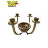 Image 1 : Vintage Brass Incense Burner Candelabra