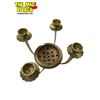 Image 2 : Vintage Brass Incense Burner Candelabra