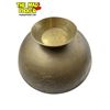 Image 3 : Large Chinese Heavy Brass Bowl With Dragon & Mythical Writings