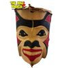 Image 2 : Vintage Stevie Charlie Signed First Nations Hand Carved & Painted Bear Mask