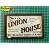 Image 2 : 1933 Union House Cardboard Advertisement