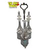 Image 1 : Vintage Plated Tantalus 3 Bottle Decanter Set