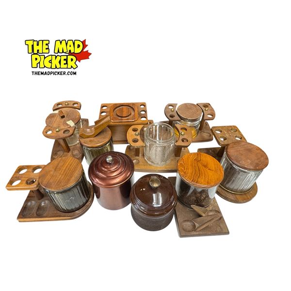 Collection Of Pipe Holders & Containers