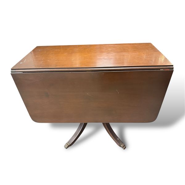 Vintage Duncan Phyfe Double Side Folding Dining Table