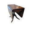 Image 2 : Vintage Duncan Phyfe Double Side Folding Dining Table