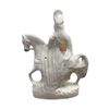Image 2 : Antique Staffordshire Man On Horse Back Porcelain Figurine