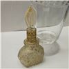Image 2 : 2x Vintage Glass Collectibles: Frosted Bottom Lion Motif Cup 