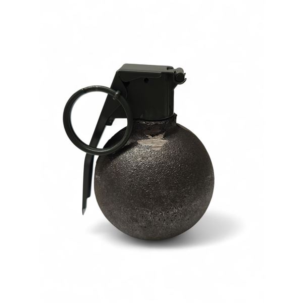 Vintage Hollowed Round Grenade