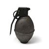 Image 1 : Vintage Hollowed Oval Round Grenade