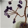 Image 2 : Amethyst With Jade Bonsai Tree