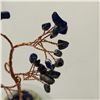 Image 2 : Lapis Lazuli With Jade Base Bonsai Tree
