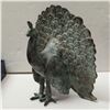 Image 2 : Vintage Bronze Peacock Figurine