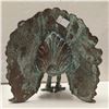 Image 3 : Vintage Bronze Peacock Figurine