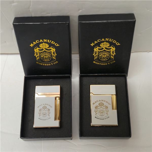 2x Macanduo Montego Y CIA Lighters
