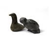 Image 1 : 2x Vintage Artist Signed Eskimo Art Canada Soapstone Carvings