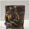 Image 2 : 2x Vintage Cole Bronze First Nations Archer Bookends