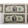 Image 2 : 18x 1976 United States Of America $2 Bank Notes