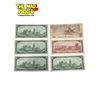 Image 2 : 6x Vintage Canadian Bank Notes : 2x $2 Bills 1954 & 1986 & 4x 1967 $1 Bills