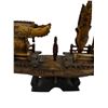 Image 3 : Vintage Asian Bone Carved Boat
